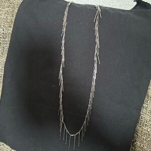 Saint Laurent Silver Necklace